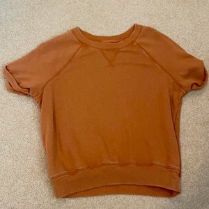 Aerie small short sleeve sweatshirt